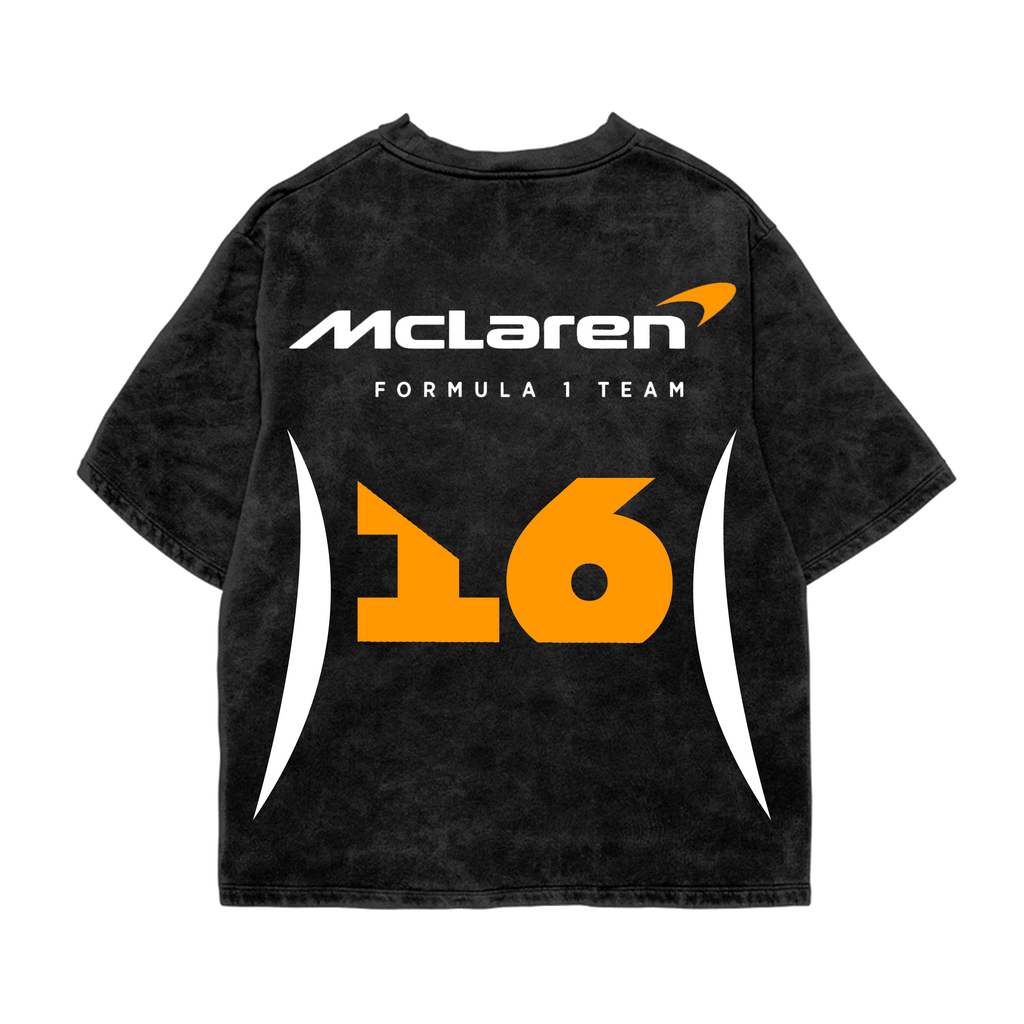 Mclaren Oversized Acid Wash Tee