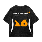 Mclaren Oversized Acid Wash Tee