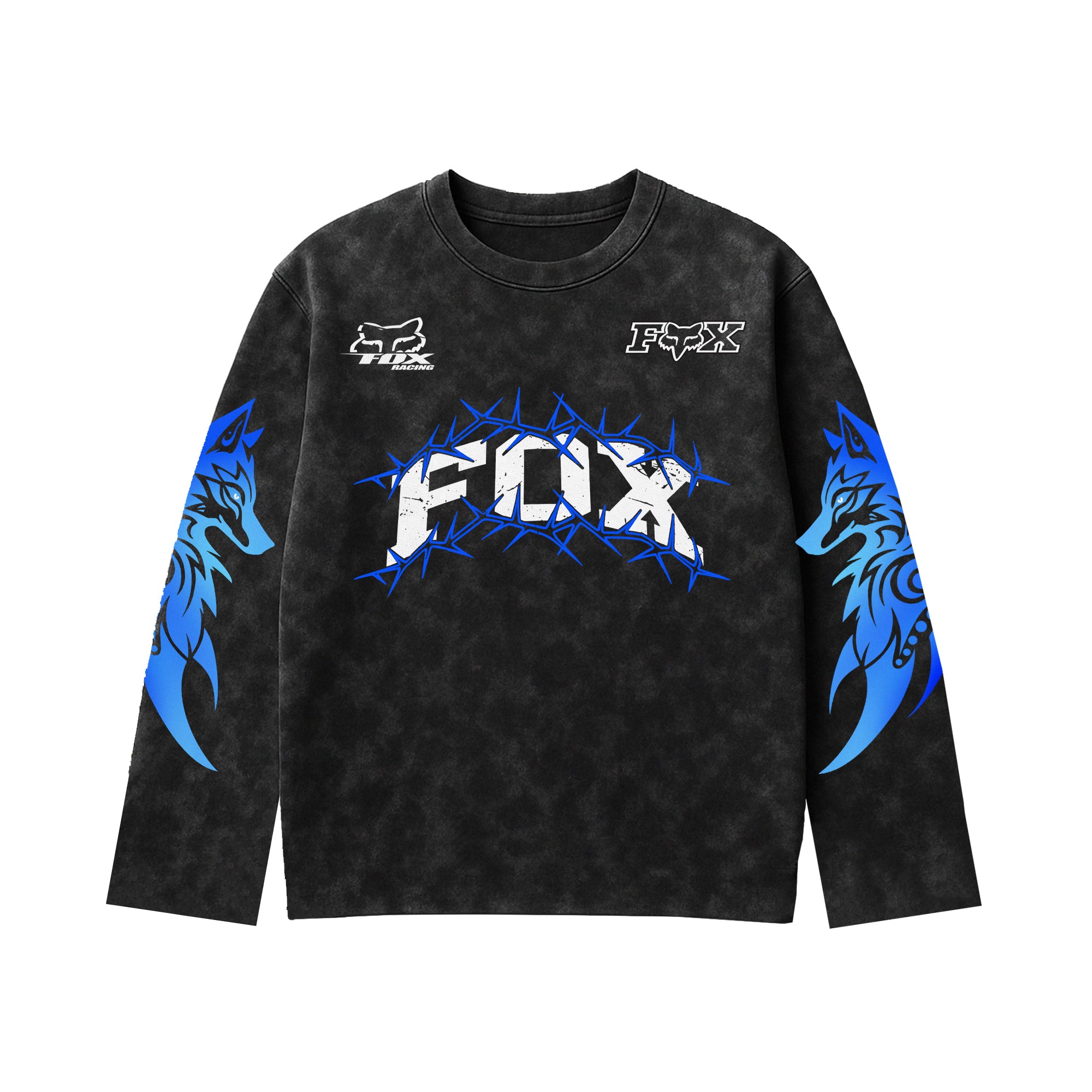 FOX Rift Acid Wash Full Sleeve Tee