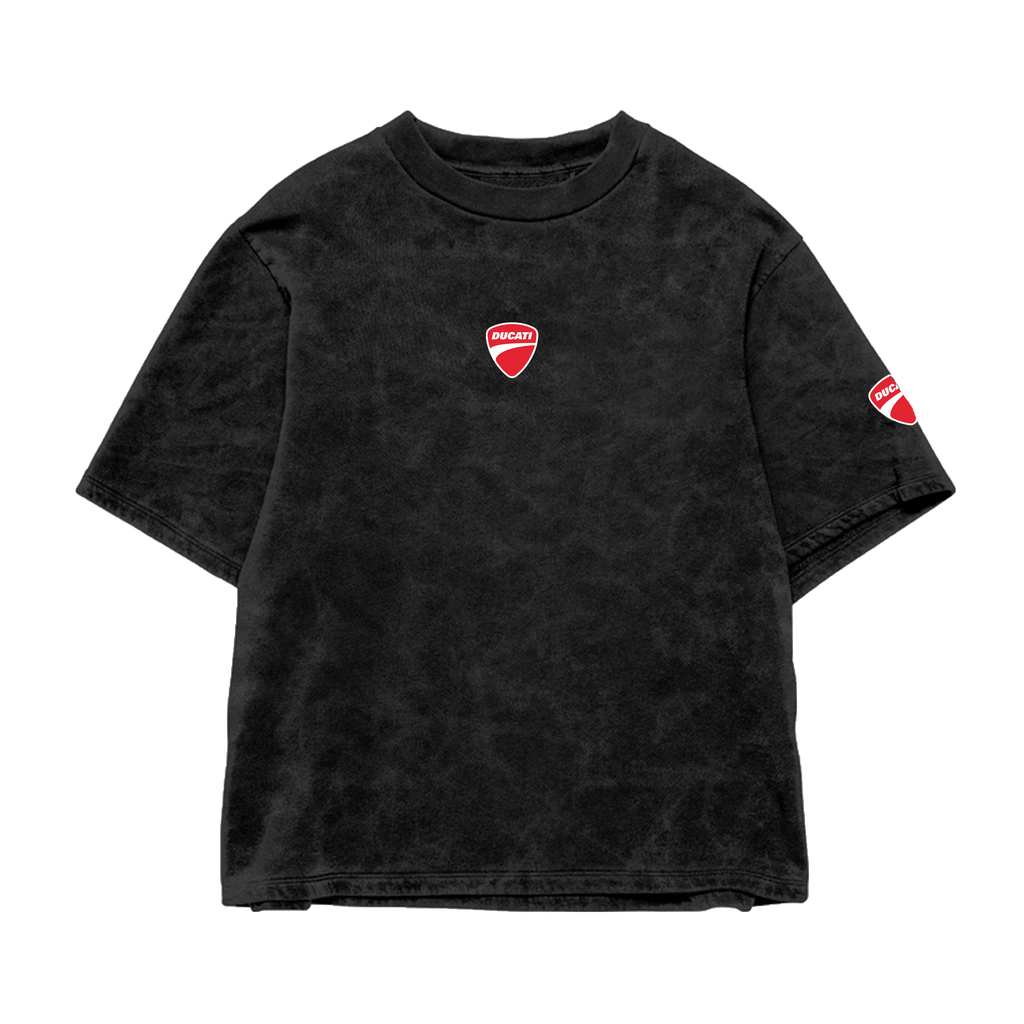 Ducati Oversized Acid Wash Tee