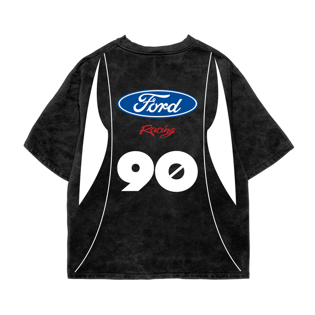 Ford Oversized Acid Wash Tee