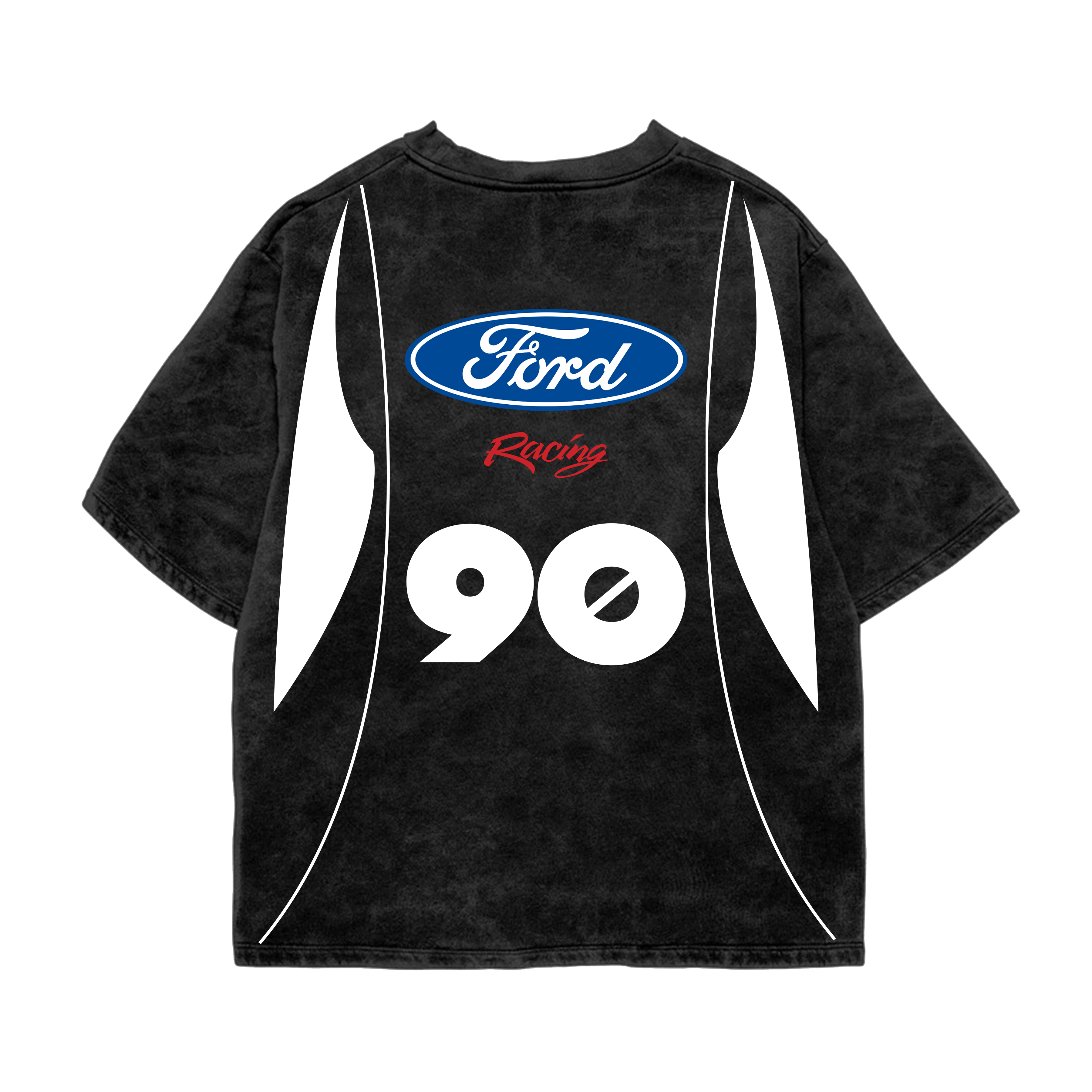 Ford Oversized Acid Wash Tee
