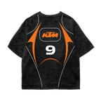 KTM Oversized Acid Wash Tee