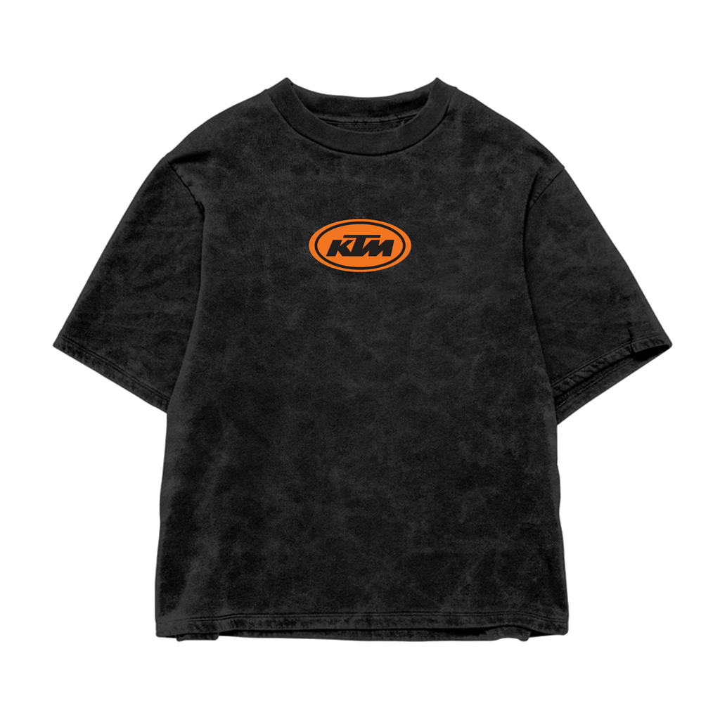 KTM Oversized Acid Wash Tee