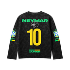 Neymar Acid Wash Full Sleeve Tee