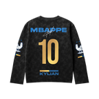 Mbappé Acid Wash Full Sleeve Tee