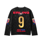 Haaland Acid Wash Full Sleeve Tee