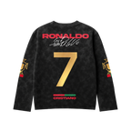 Ronaldo Acid Wash Full Sleeve Tee