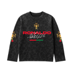 Ronaldo Acid Wash Full Sleeve Tee