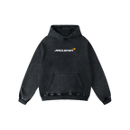 Mclaren Oversized Acid Wash Hoodie
