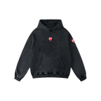 Ducati Oversized Acid Wash Hoodie